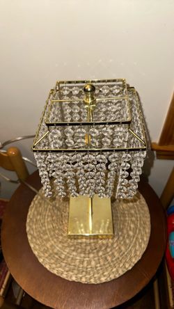 Crystal gold (vintage style) lamp