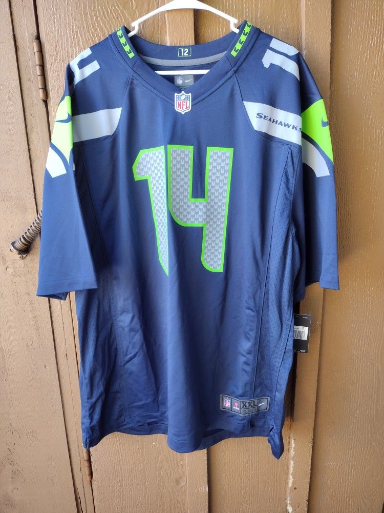 🔥🔥NIKE SEATTLE SEAHAWKS DK METCALF GAME DAY JERSEY SIZE 2XL🔥🔥