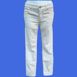 Anthropologie Pilcro No. 28 Corduroy & Cotton Straight‑Leg Pants | Size 28