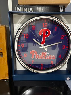 Philadelphia Phillies wall clock
