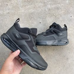 Black Jordan shoes 