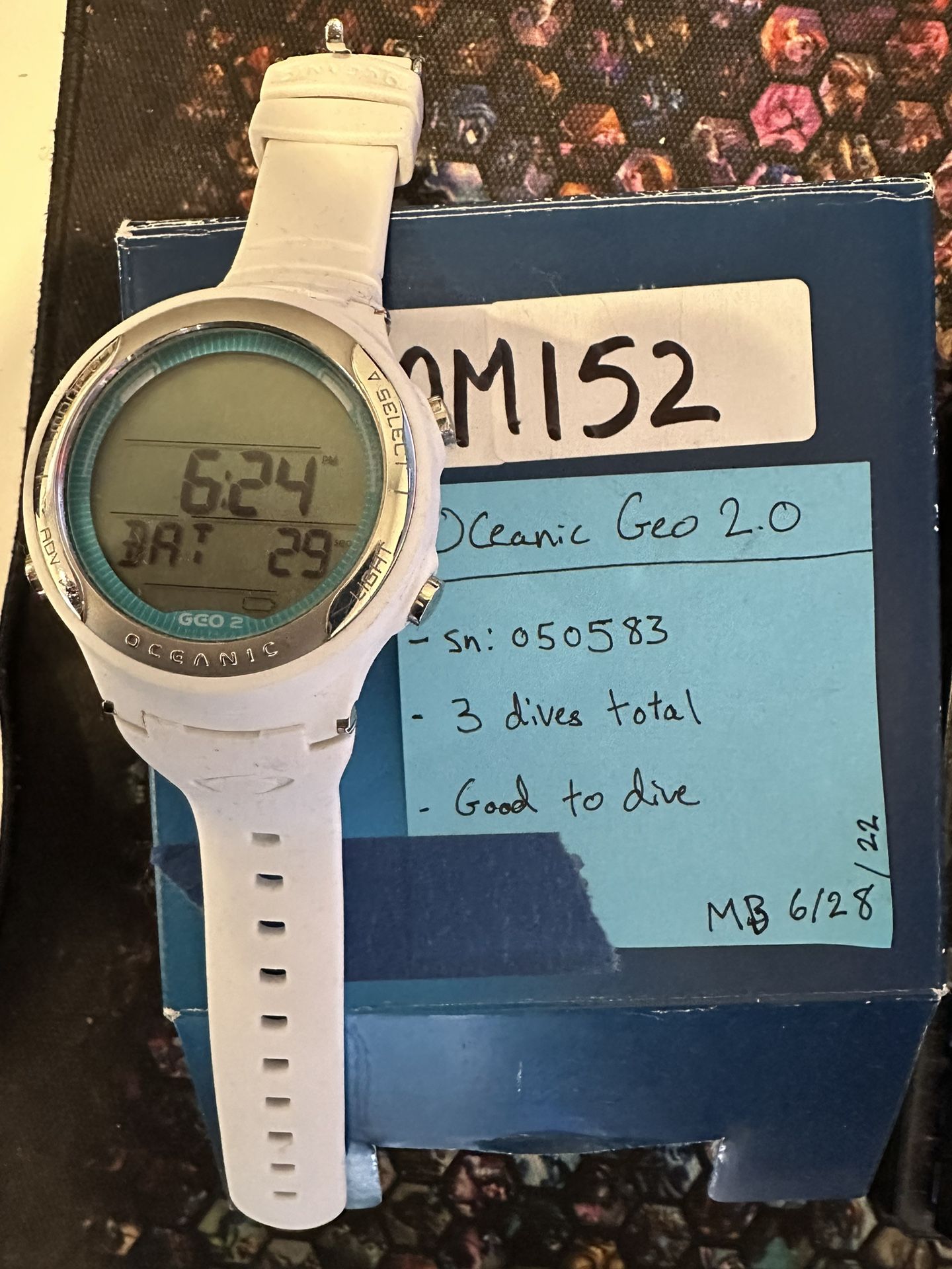 Oceanic geo 2.0 computer outlet