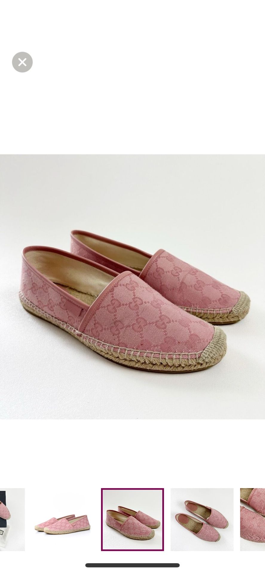 Gucci Espadrilles Size 38
