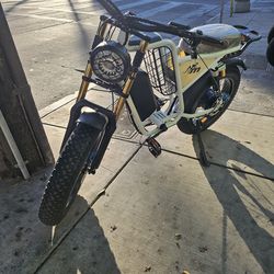 Monorim NO.9 Electric Bike for Adults, 55KM/h Max Speed, Mileage 45KM, 1280W peakMotor, 48V 20Ah Samsung Cells High performance power battery E-bike