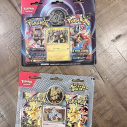 2025 Pokémon Mega Evolution Raikou 2 Booster Blister Pack, Pokémon Mega Evolution Ascended Heroes 2-Pack Blister Komala