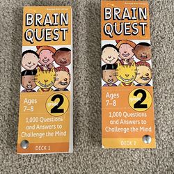 Brain Quest, Grade 2, Two Decks