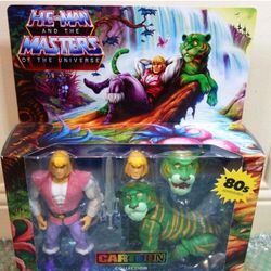 New Mattel He-Man and the Masters of the Universe Cartoon PRINCE ADAM & CRINGER
