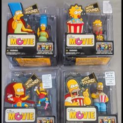 Mcfarlane The Simpsons Figures Set Of 4 New