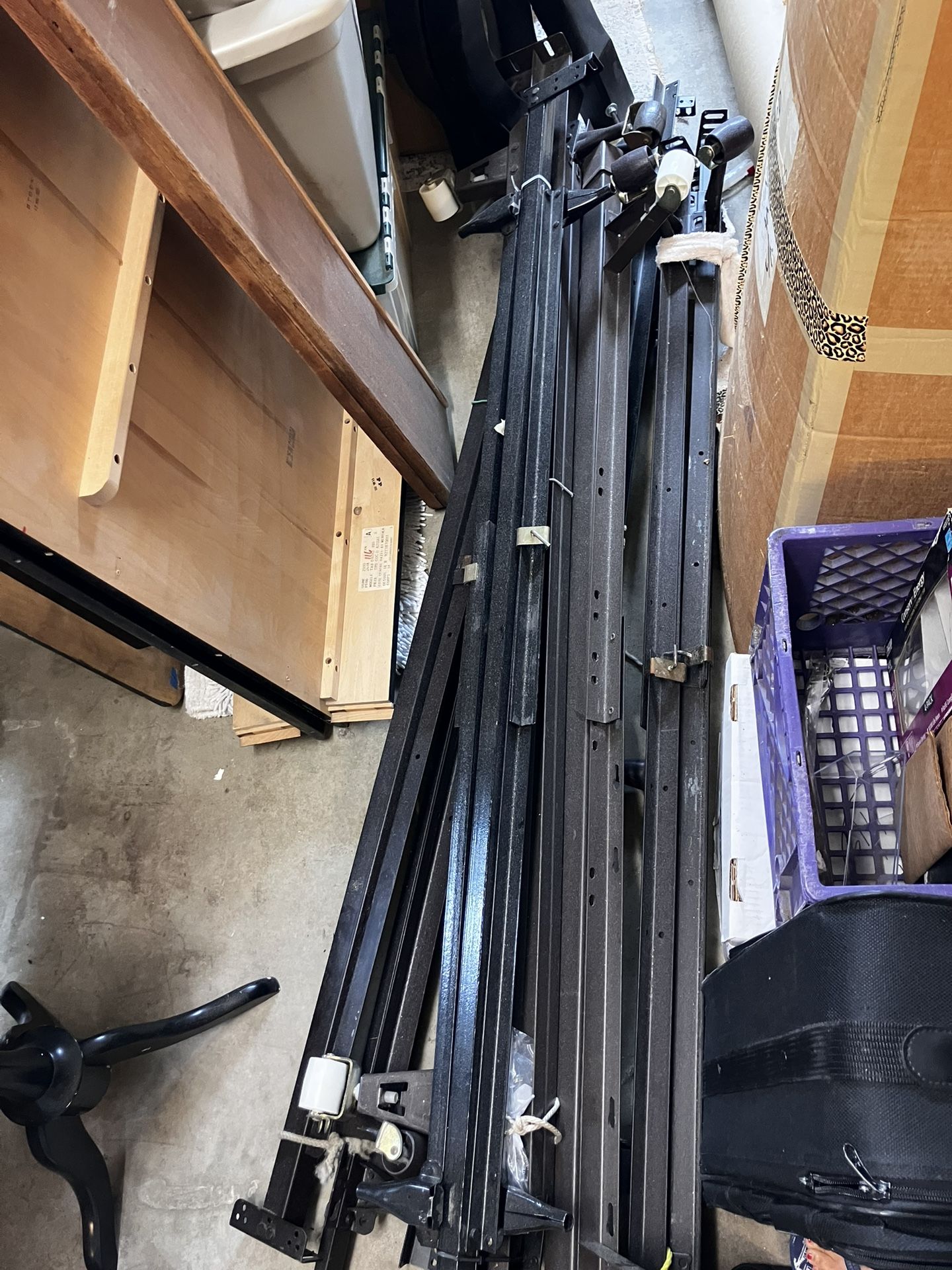 Twin Full Queen Adjustable Bed rails Frame Bedrails