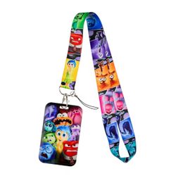 Disney Cartoon - Inside Out 2 - Lanyard Cardholder USB Holder