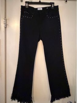 Fringed Jean pants