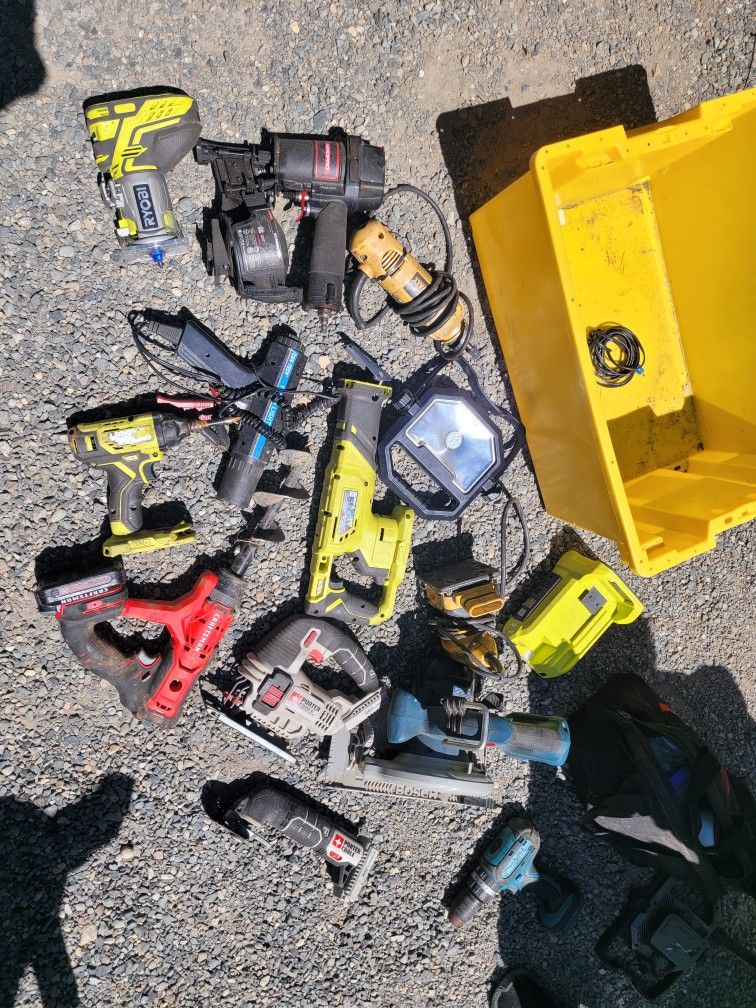 Contractor’s Lot: Power Tools — Ryobi, Porter-Cable, DeWalt, Makita, Hercules & More