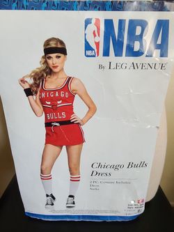 NBA Chicago Bulls Dress Costume by Leg Avenue Size M/L