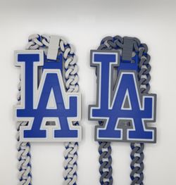 3D Printed LA Dodger Hype chain/ Baseball Hype chain/ Sports Swag