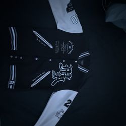 Amiri Logo Patch Bomber Jacket