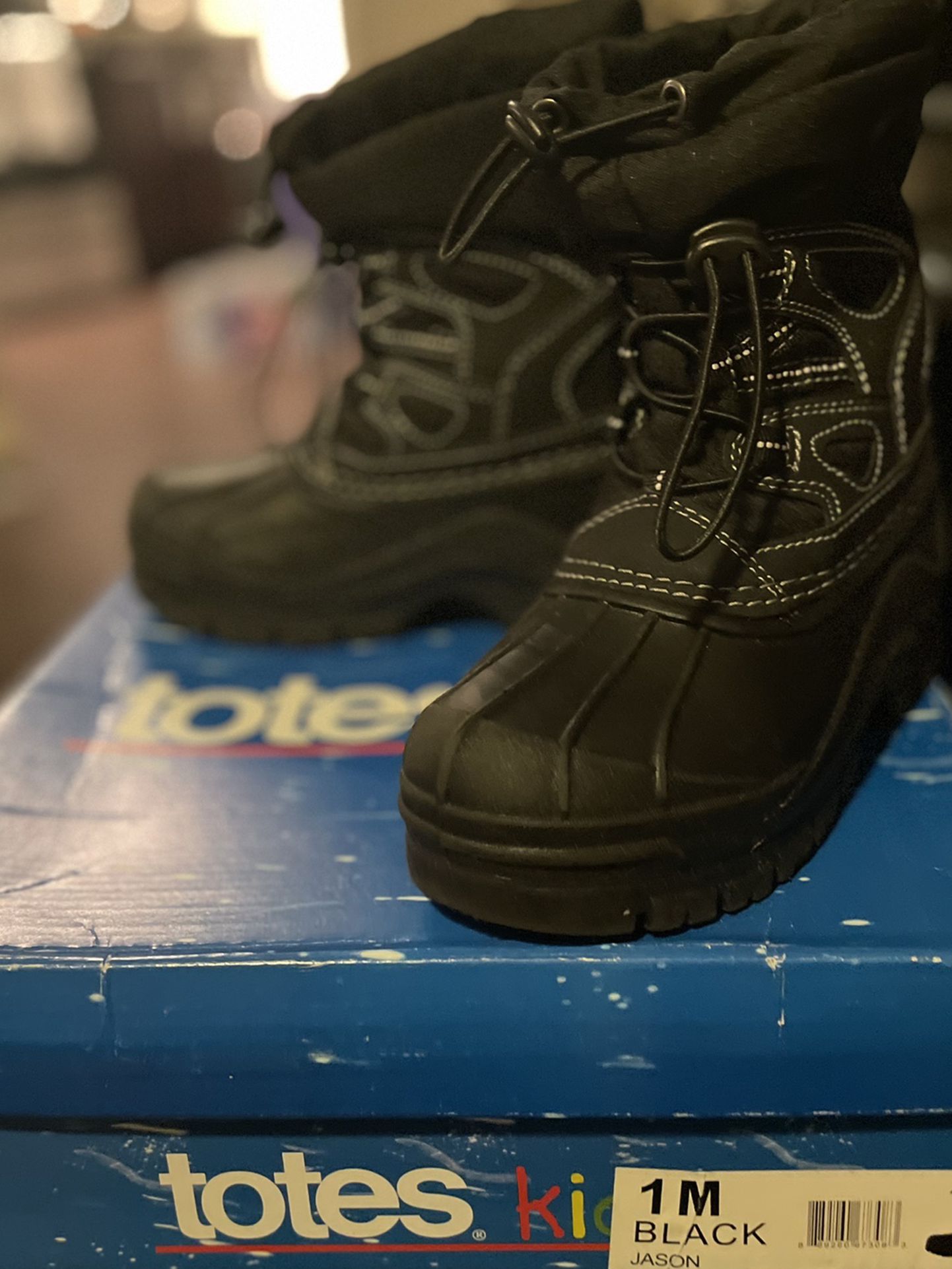 Totes Rain/snow Boy Boots Size 1