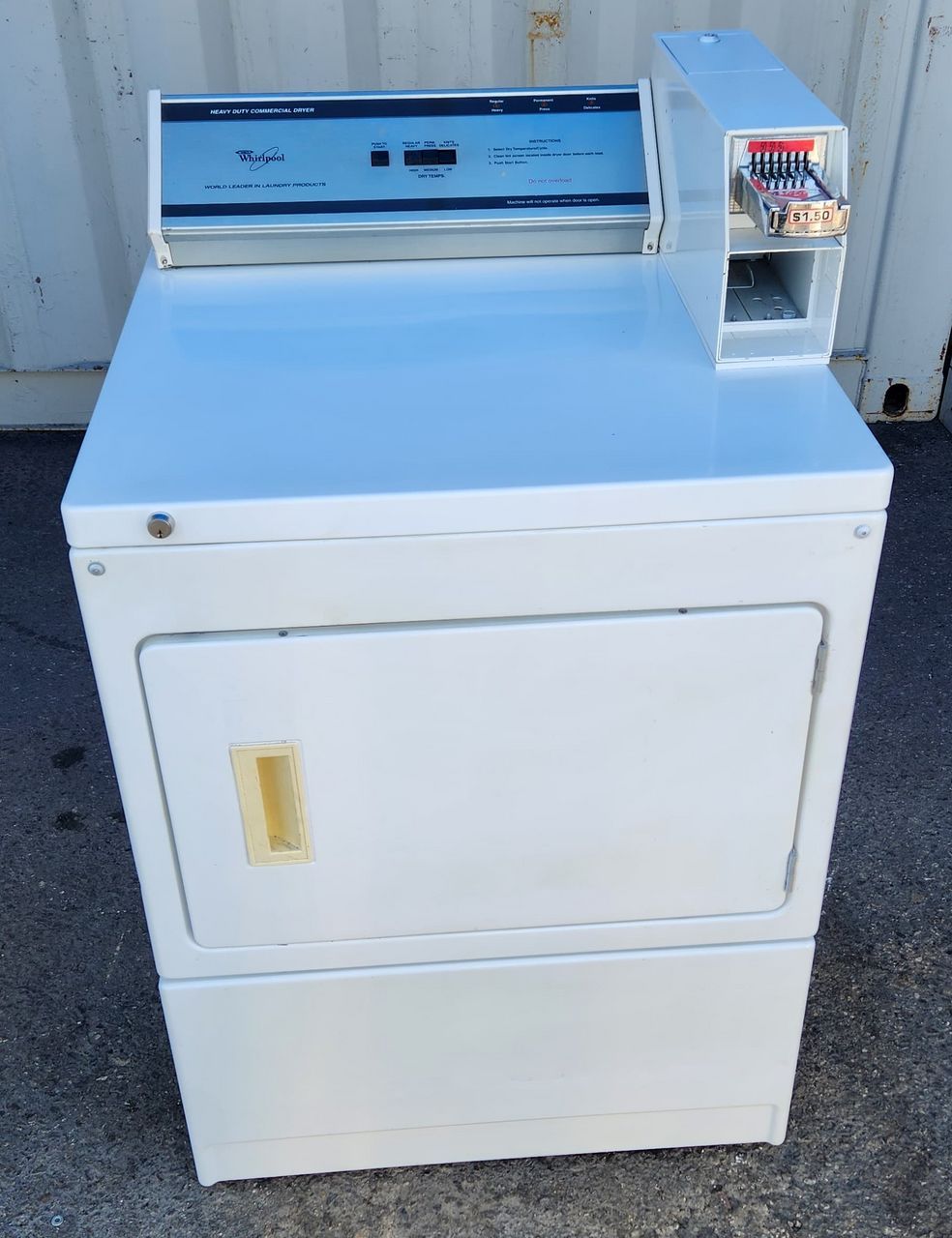 Refurbished Whirlpool CGM2761KQ3 Commercial Gas Dryer