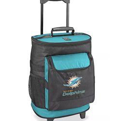 Miami Dolphins Rolling Cooler