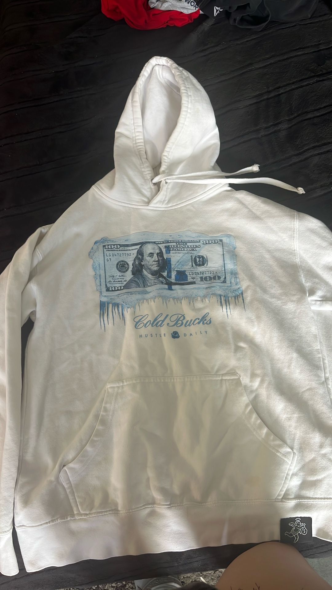 White Cold bucks Hoodie