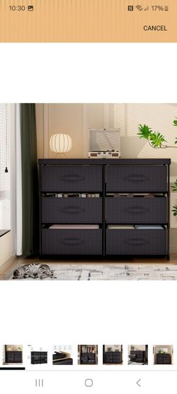 5 drawer fabric dresser new in box pick up in pomona $35