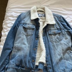 Denim Sherpa Jacket