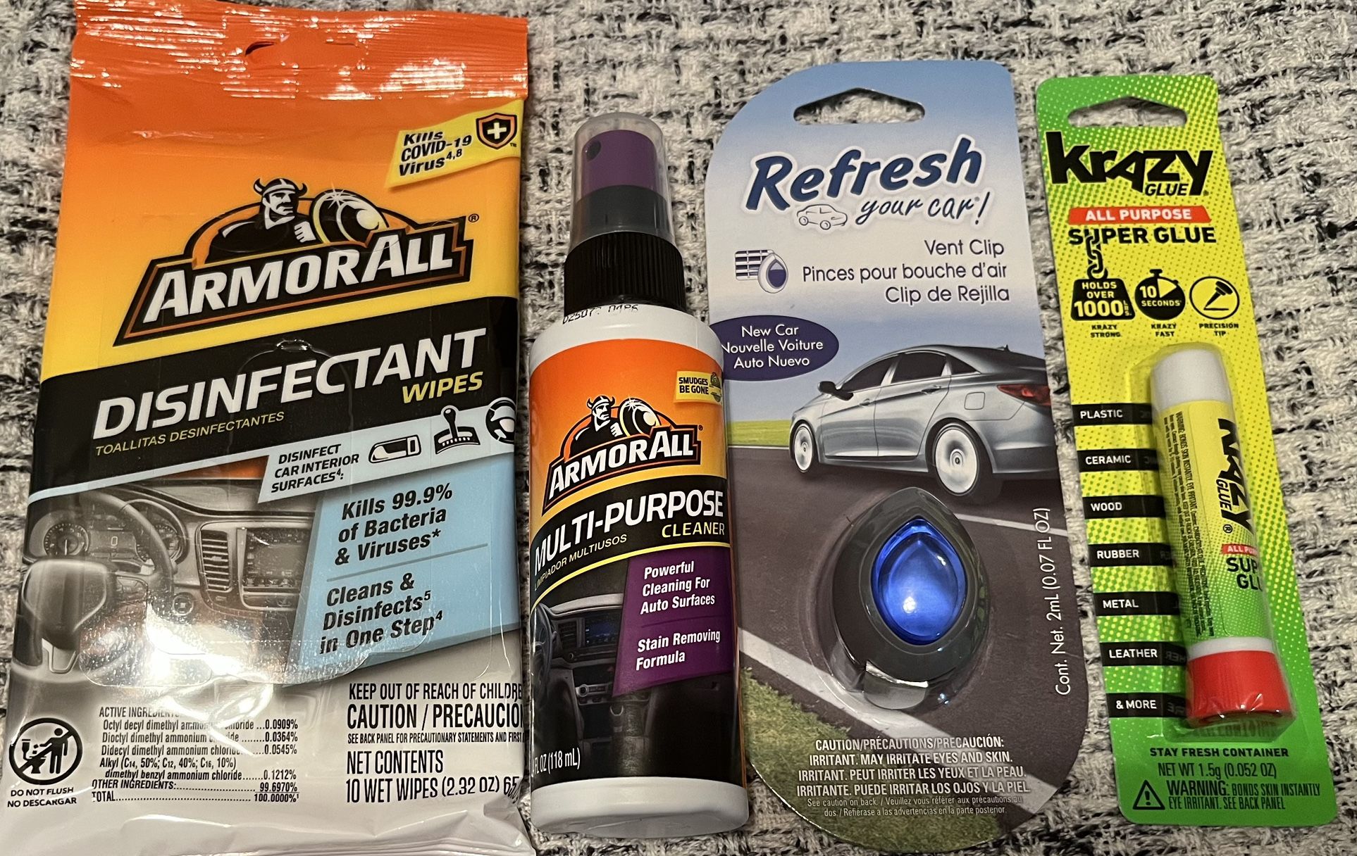 Armor All Car disinfectant Bundle 