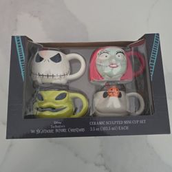 Disney Tim Burton The Night Before Christmas Mini Cup Set