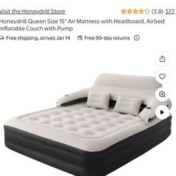 Queen Air Mattress With Head Board