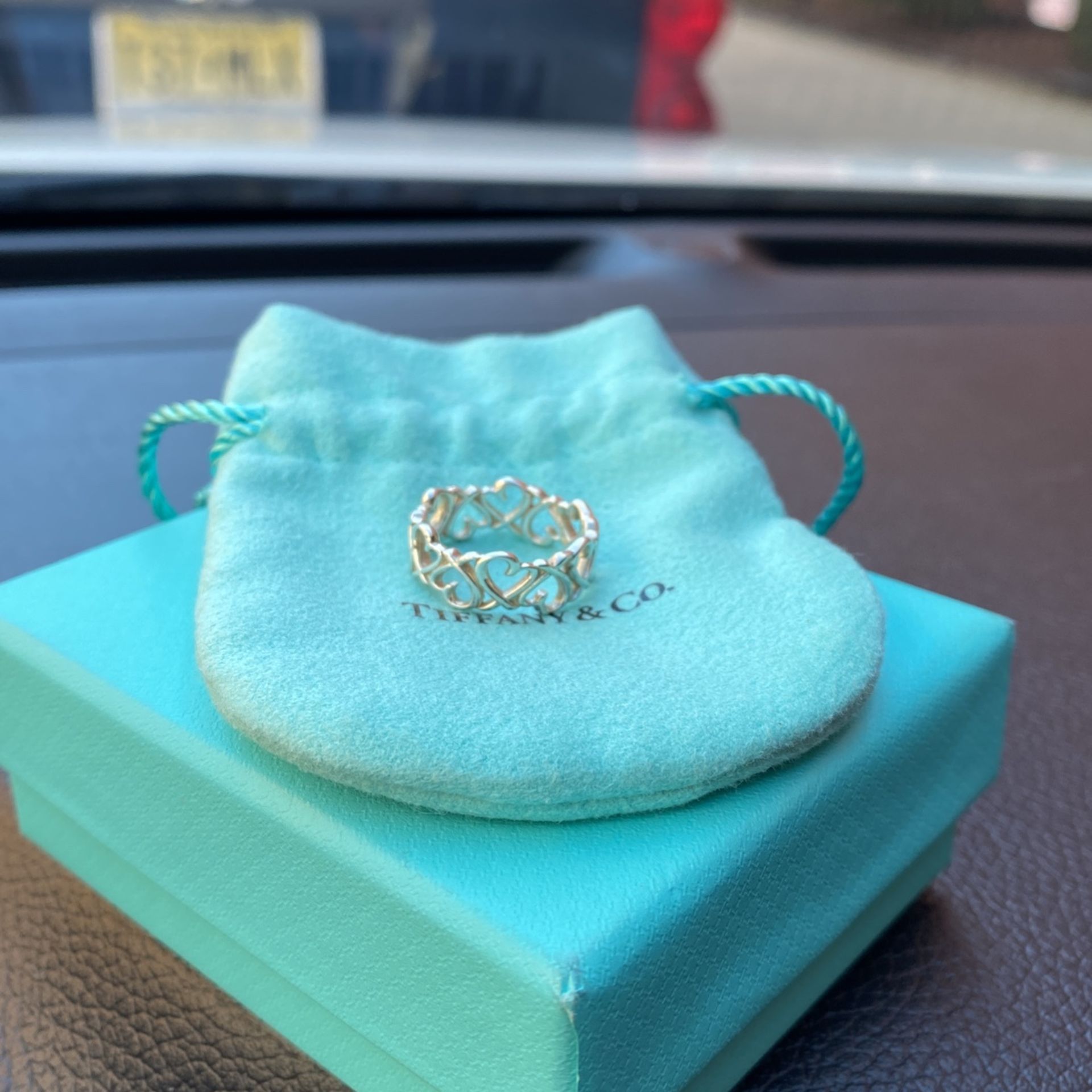 Tiffany’s Loving Heart Band Ring