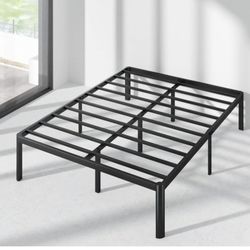 Zinus King Bed Frame 16 Inch Rarely Used Like NewAmazon Price $146