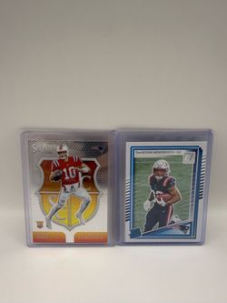 2024/2025 Patriots Rookie Lot (2 Cards) - Drake Maye & TreVeyon Henderson