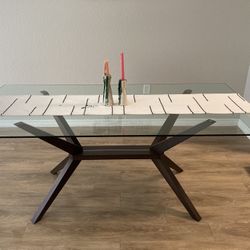 Glass Dining Table