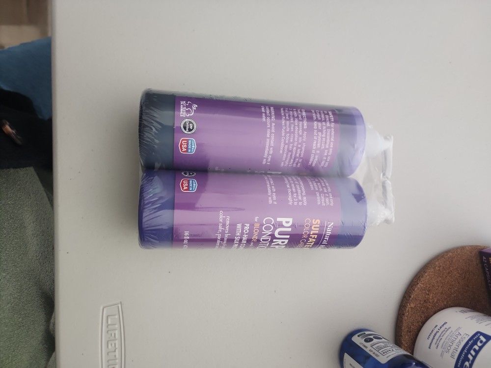 Purple Shampoo And Conditioner 