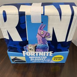 Fortnite weighted Blanket 4.5 pounds Kids Blanket Brand new 36”x48” 