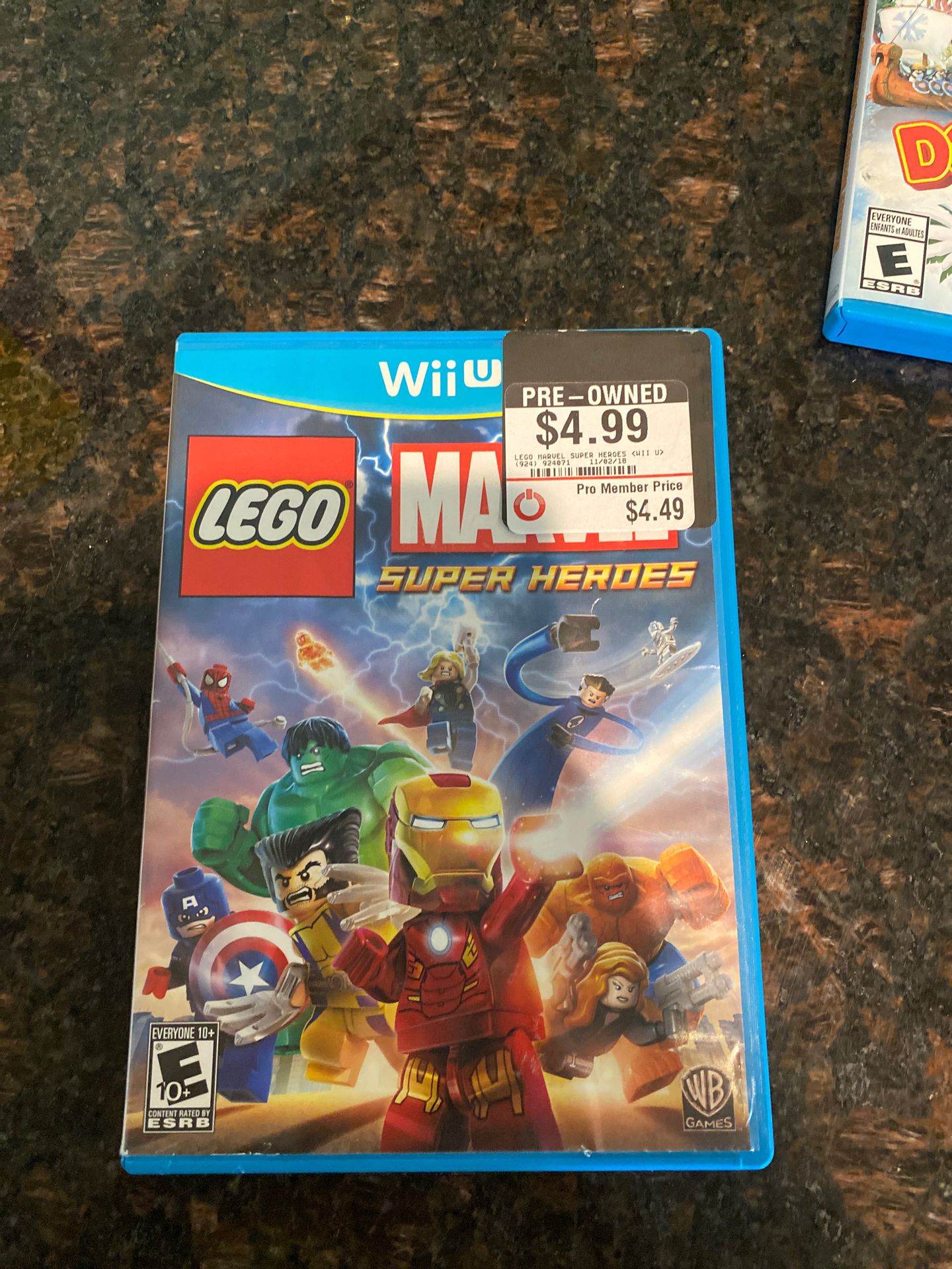 Wii U LEGO Mattel super hero’s