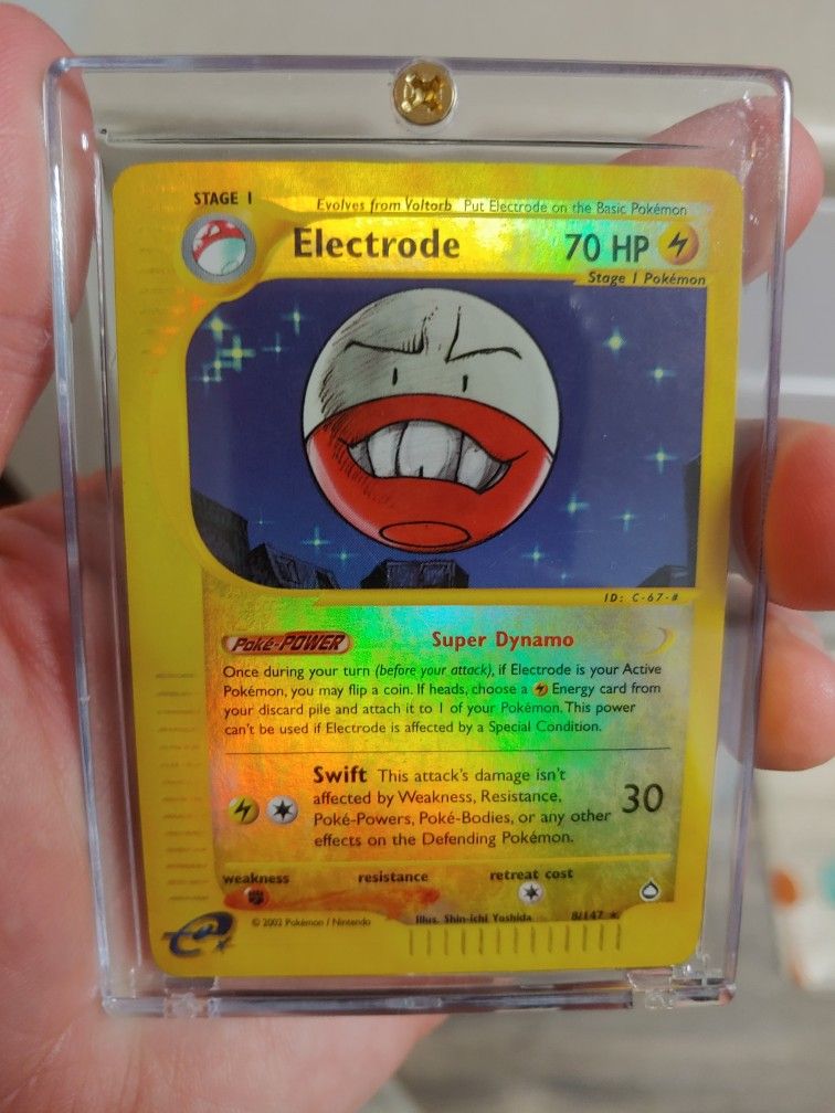 Pokemon Card Electrode Reverse Holo WOTC