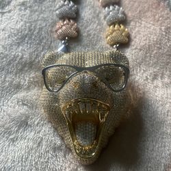 VVS1 Iced Out Pendant And Chain 