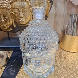 Buddha Head Liquor Decanter 