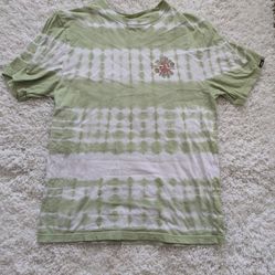Green Vans Tee Shirt Size 12/14