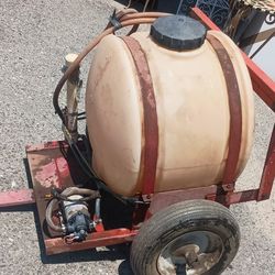 30 Gallon 12 Volt Sprayer Pull Behind