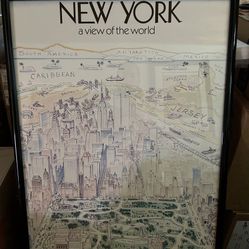 Poster/Print/Picture NEW YORK a view of the world  