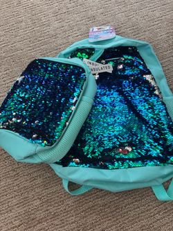 Sequins backpack