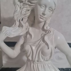 Italian Tuscany Woman Statue Sculpture 
