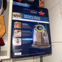BISSELL little green proheat carpet cleaner