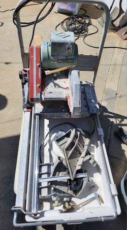TILE SAW!