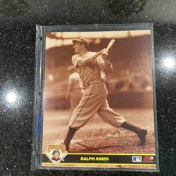 Ralph Kiner 8x10 Photo Card