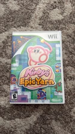 Kirby’s epic yarn for nintendo wii