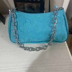 Skinny Dip London Women's Gianna Nylon Heart Quilt Shoulder Bag