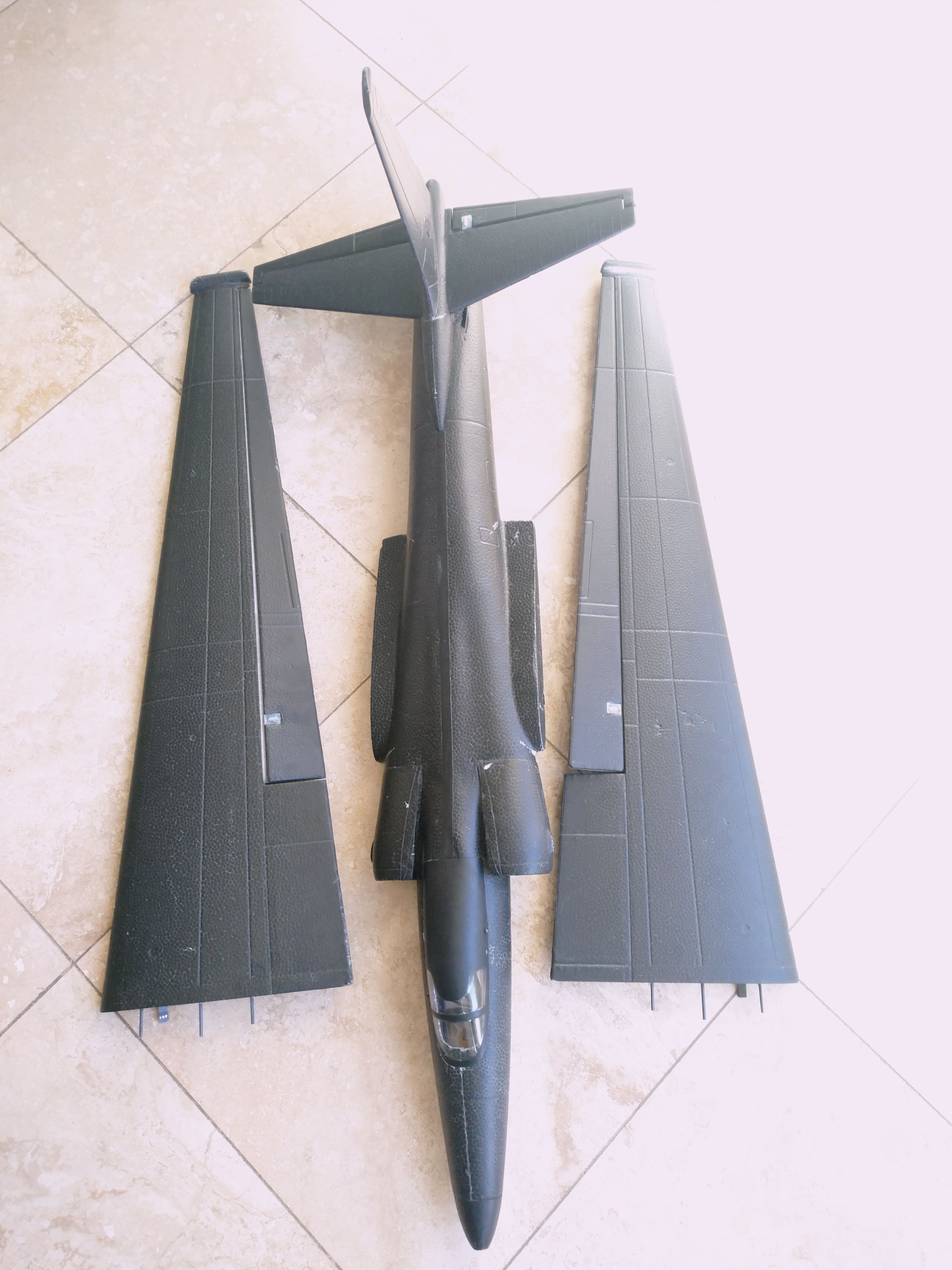 Rc plane airplane jet edf glider u2 spy plane