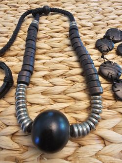 $10.00 - Boho/Coastal/Spiritual Wood JEWELRY! Pick (1) Set for $10.00 OR (2) FOR $15.00! HANDCRAFTED!